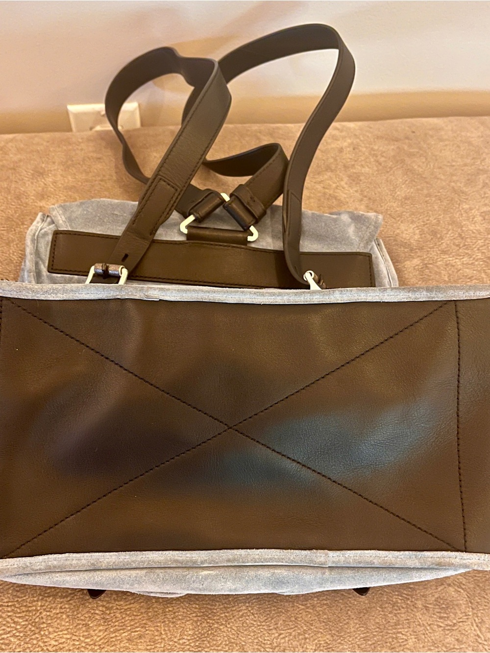 rag & bone Suede Field Backpack - Picture 8 of 10